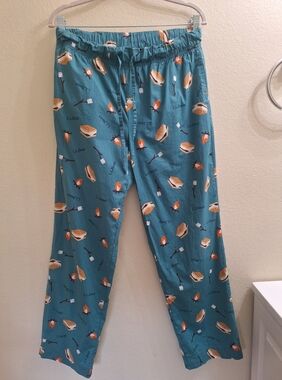 L.L. Bean S'mores Summer Pajama pants, Adult Regular Medium
